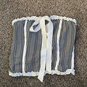Y2k tube top corset